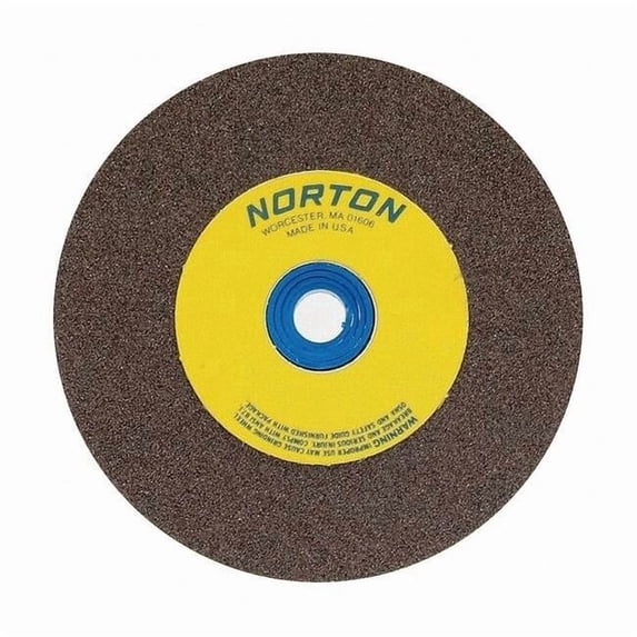 Norton Abrasives Grinding Wheel, T1, 12x2x1.5, AO, 36/46, Brn 66253263055