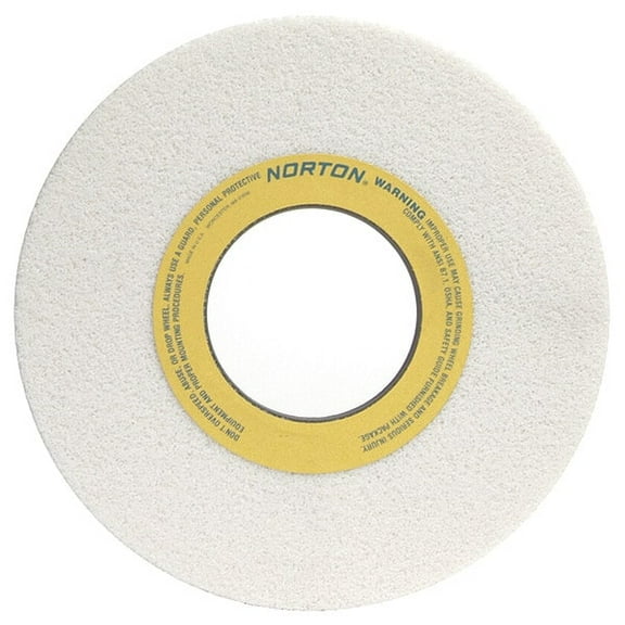 Norton Abrasives Grinding Wheel, T1, 14x1-1/2x5, AO, 60G, Wht 66253364247
