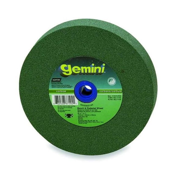 Norton Abrasives Grinding Wheel, T1, 6x3/4x1, SC, 60G, Green 66252837190