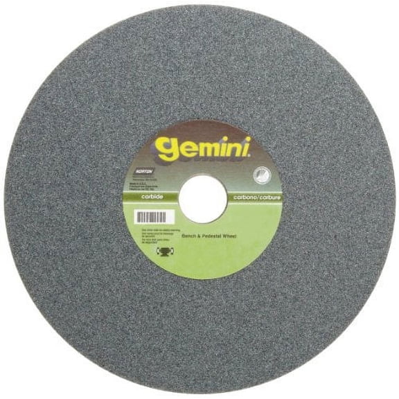 Norton Abrasives Grinding Wheel, T1, 7x1x1, SC, 80G, Green 66252942301