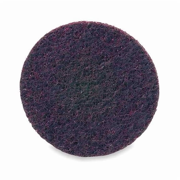 Hook-and-Loop Surface Conditioning Disc, 4-1/2" Dia, No Hole, Aluminum Oxide Aggregate, 80 Grit