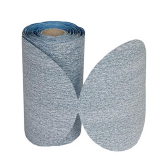 Norton Abrasives PSA Sanding Disc Roll,5 in Dia,P150 G 66254487440