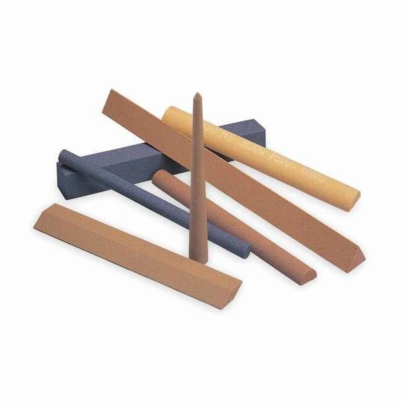 Norton Abrasives Precision Sharp File,A/O,Org/Brn,Fine 61463686955 ...