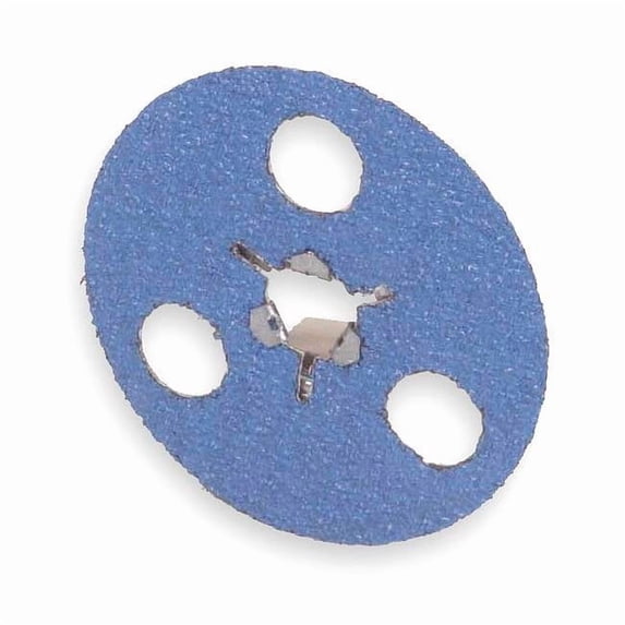 Norton Abrasives Quick Change Disc,ZircAlO,7in,50 Grit,TS 66261137456