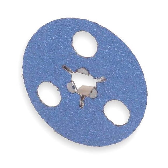 Norton Abrasives Quick Change Disc,ZircAlO,7in,50 Grit,TS 66261137456