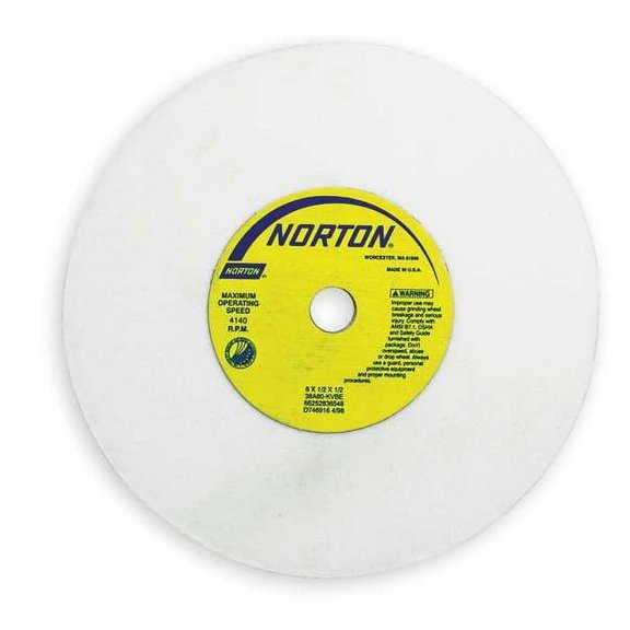 Norton Abrasives Dressing Wheel,1/2"CN,80 Grit,3"Dia,PK5 66243529146