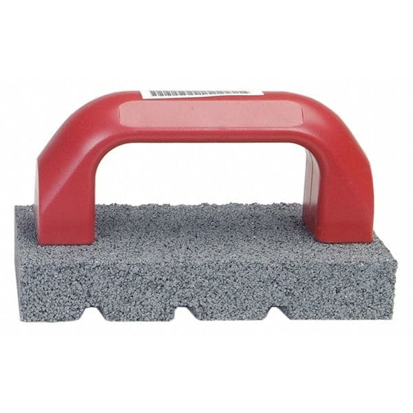Silicon Carbide Rubbing Brick - Coarse 20 Grit, 6" Length, Black
