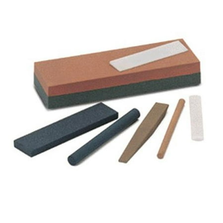 Norton Abrasives Sharpening File,Rd,A/O,Orange/Brn,Med 61463686505