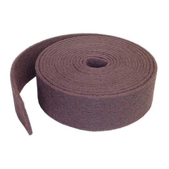 Norton Abrasives Abrasive Roll,4" Wx 30 ft. L,180 to 360G 66261058361