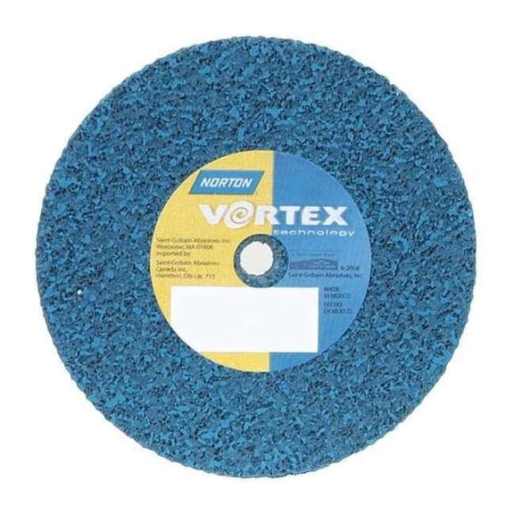 Norton Abrasives Unitized Wheel,3 in Dia,1/4 in Connect 66254432925