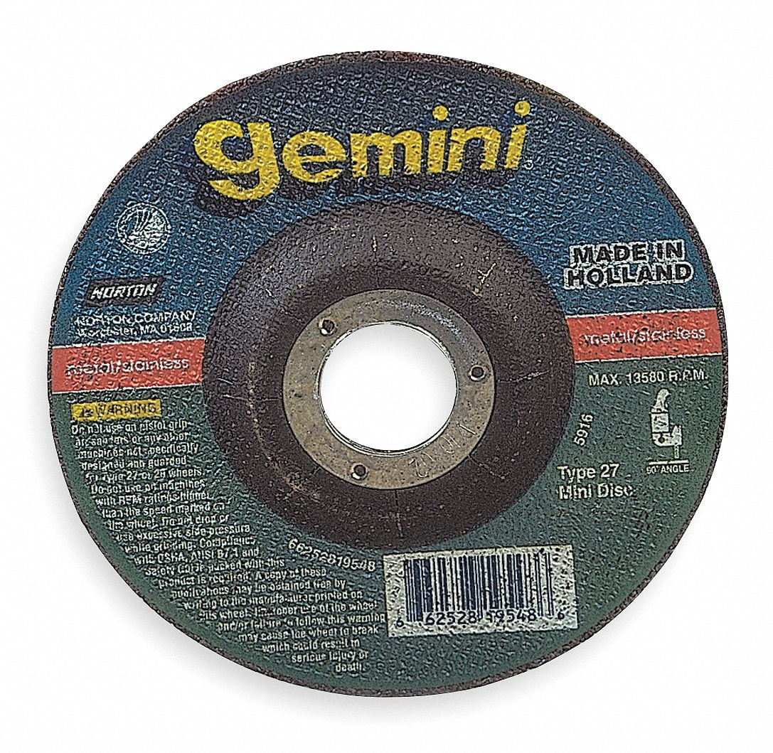 Norton Abrasives Wheel,T27, 7 x .045 x 7/8 66252841918 - Walmart.com