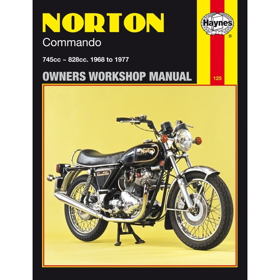 Norton Commando 745cc and 828cc models (68-77) Haynes Repair Manual ^