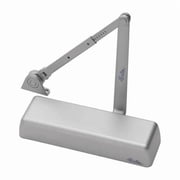 Manual, Hydraulic, Norton 410, Door Closer, Heavy Duty Interior and Exterior, Gray