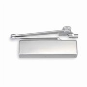 Manual, Hydraulic, Norton 7570, Door Closer, Heavy Duty Interior and Exterior, Gray