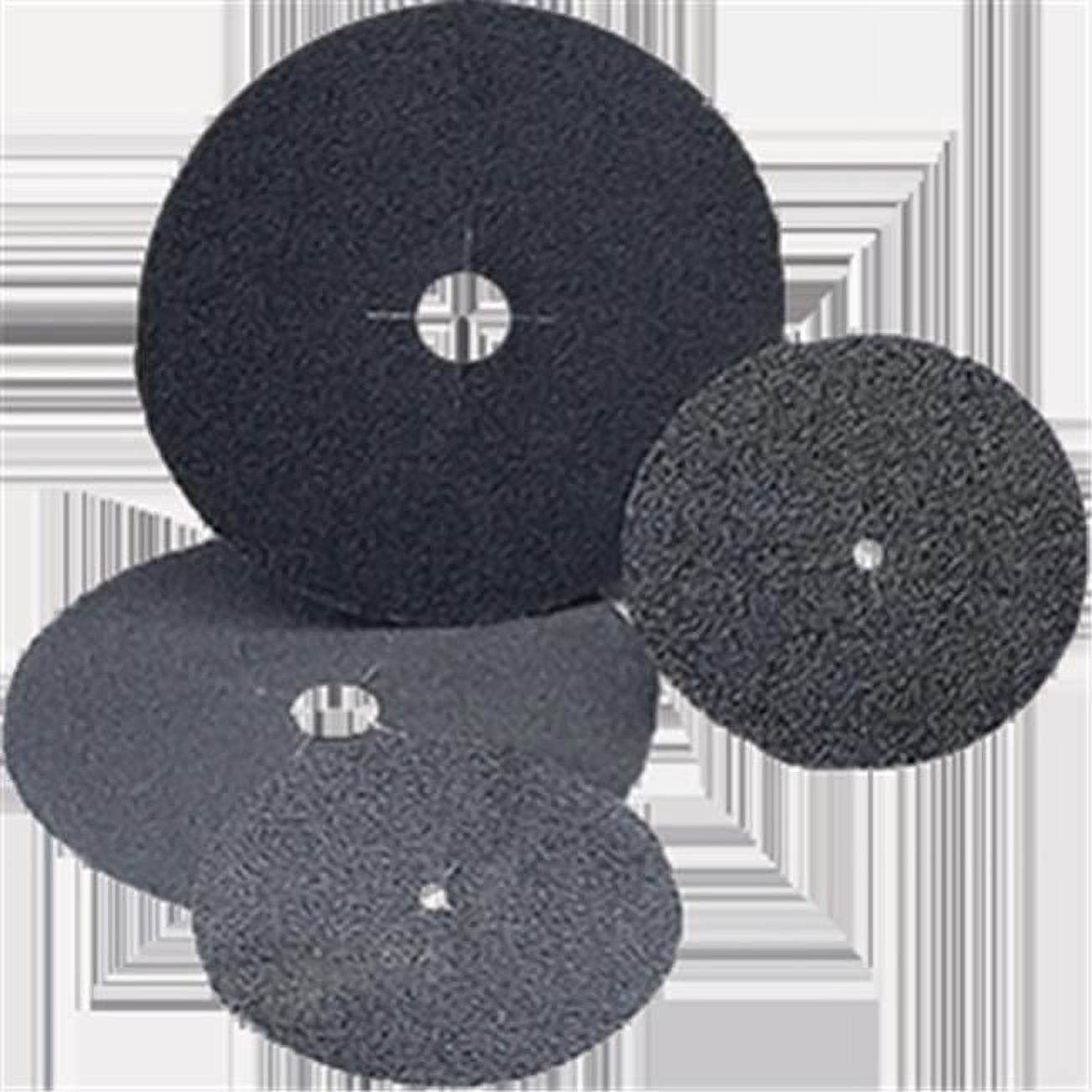 Norton Durite 7 in. Silicon Carbide Center Mount Paper Floor Edger Disc ...