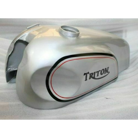 Norton Manx Triton Triumph Wideline Featherbed Steel Gas Fuel Petrol Tank