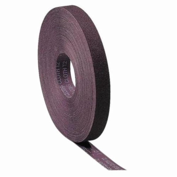 Norton Metalite Cloth Backed Sandpaper Roll, 180 Grit Sandpaper, Woodworking and Automotive Sandpaper, 1 Inch Wide, Continuous Roll of 50 Yards