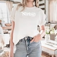 thumbnail image 1 of Norton Motorcycle The Unapproachable British Bike Unisex Tee V60911, up to size 5XL, 1 of 3