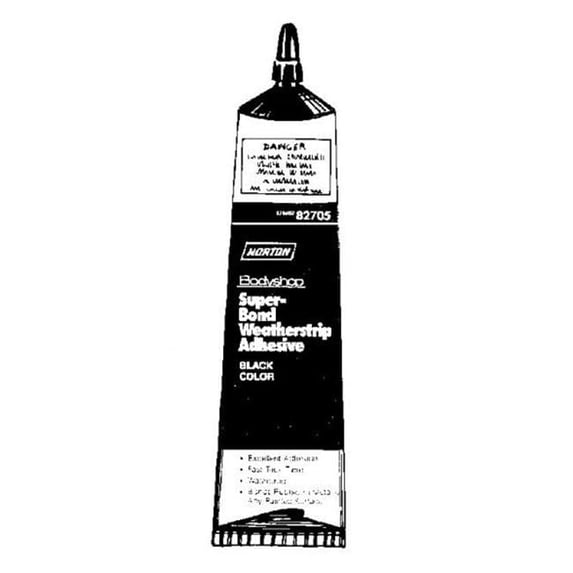Norton NR82706 5 oz Tubes With Strip Adhesive Amber