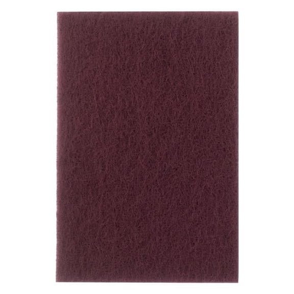 Norton NTN-58000 6 x 9 in. Bear-Tex Primer Prep Scuff Pad, Maroon