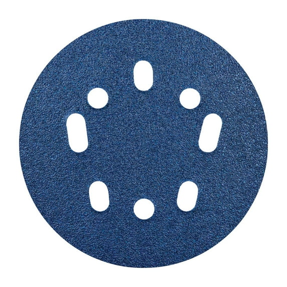 Norton 1931419 ProSand 5 in. Zirconia Alumina Hook & Loop 5 & 8 Hole UVH Sanding Disc, 60 Grit Coarse - Pack of 50