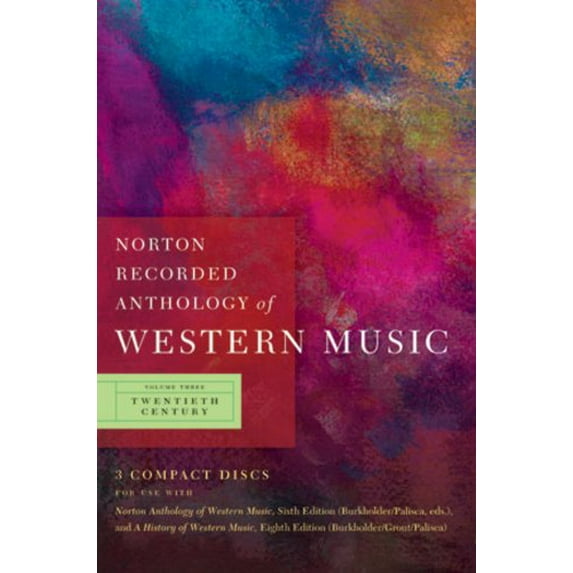 Pre-Owned Norton Recorded Anthology of Western Music (Twentieth Century), 9780393113112, 0393113116, Paperback, Sixth edition