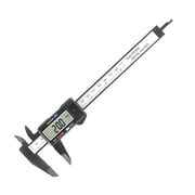 Nortools Digital Caliper, 0-6 Measuring Tool, Black