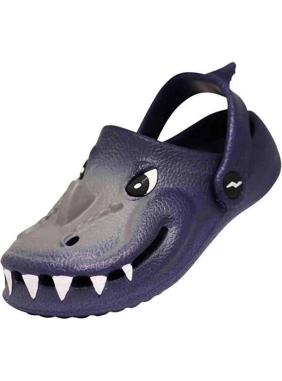Norty Boy's & Girl's Toddler Kids Fun Slip-On Sandal Slipper Clog Shoes