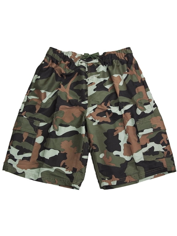 NORTY Boys' Swim Trunks with Pockets Stylish & Comfortable Perfect Bathing Suit for Kids