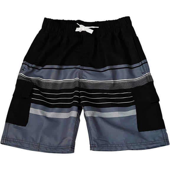 NORTY Boys' Swim Trunks with Pockets Stylish & Comfortable Perfect Bathing Suit for Kids