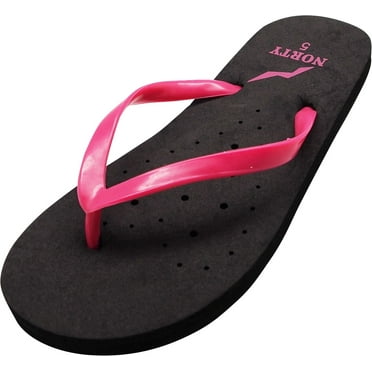 Norty Girl's Flip Flops Summer Casual Everyday Comfort and Fun Sandals