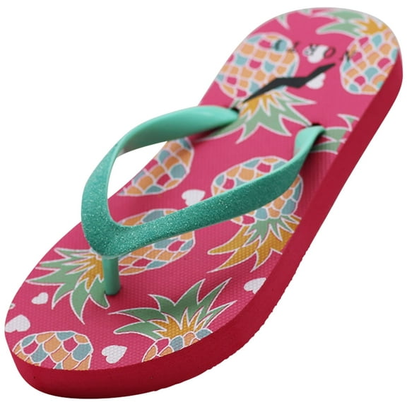 NORTY Girls' Flip-Flops for Beach, Pool, Everyday Sandal Shoe