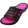 thumbnail image 1 of Norty Girls' Sandals Slide Flat Strap, Flat Heel Medium Width Round Toe, 1 of 16