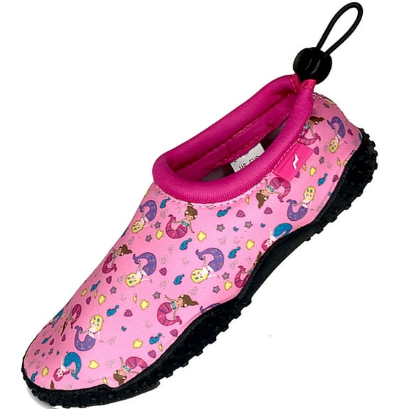 Norty Girls' Slip on Aqua Socks Water Shoe Quick Drying Beach, Outdoor Play