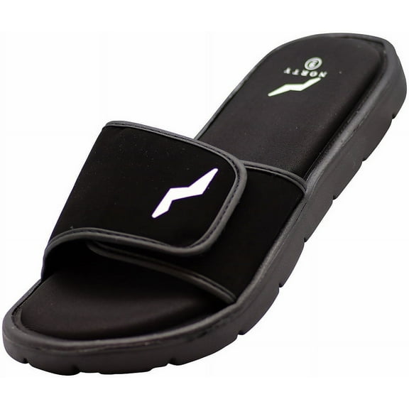 Norty Men's Comfortable and Casual Slip-On Memory Foam Flip Flop Thong Sandal