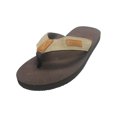 thumbnail image 1 of Norty Men's Flip-Flop Thong Sandal, 10 Medium Brown/Tan -, 1 of 2