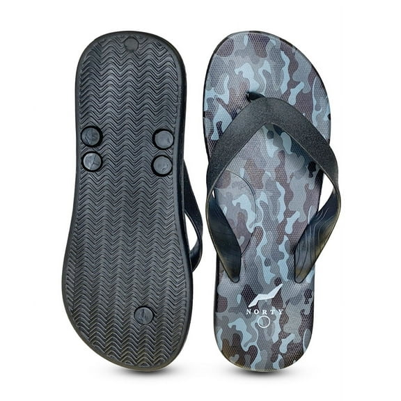 Norty Men's Sandals, Easy to Wear Casual Flip-Flops