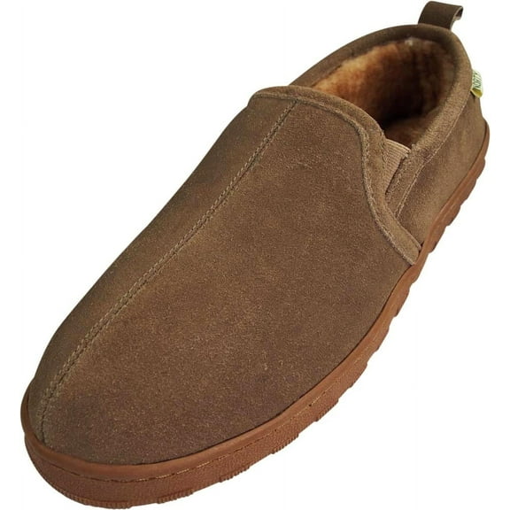 Norty Men's Slip-Resistant Indoor Outdoor Scuff Slippers - Comfortable and Stylish
