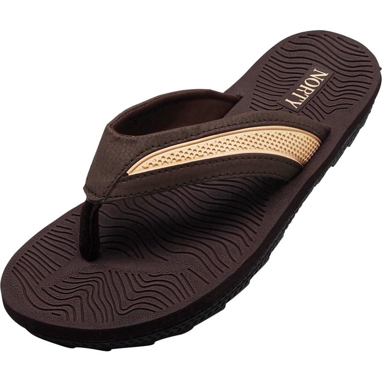 Norty Thong Men\'s Brown Tan Footwear For Summer Comfortable Sandals Casual Norty Men main image 4