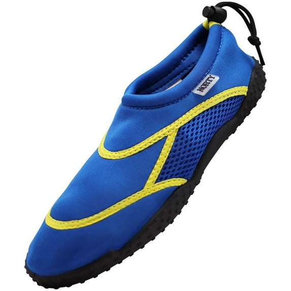 Norty Men's Water Shoes Quick-Dry Aqua Socks Pool, Beach for Active Adventures