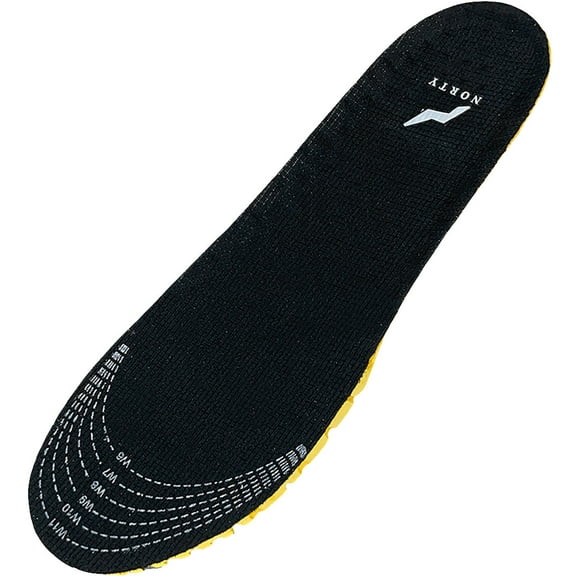 The Norty Brand Shoe Insoles, Breathable Comfort, Replacement Insole, One Size Fits Most, 1 Pair