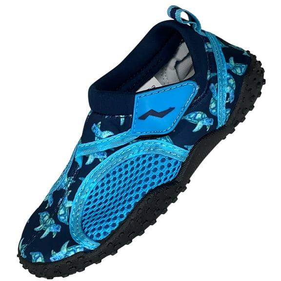 Norty Toddler Boy's Girl's Quick Dry Shark Aqua Socks Slip-On Water Shoes