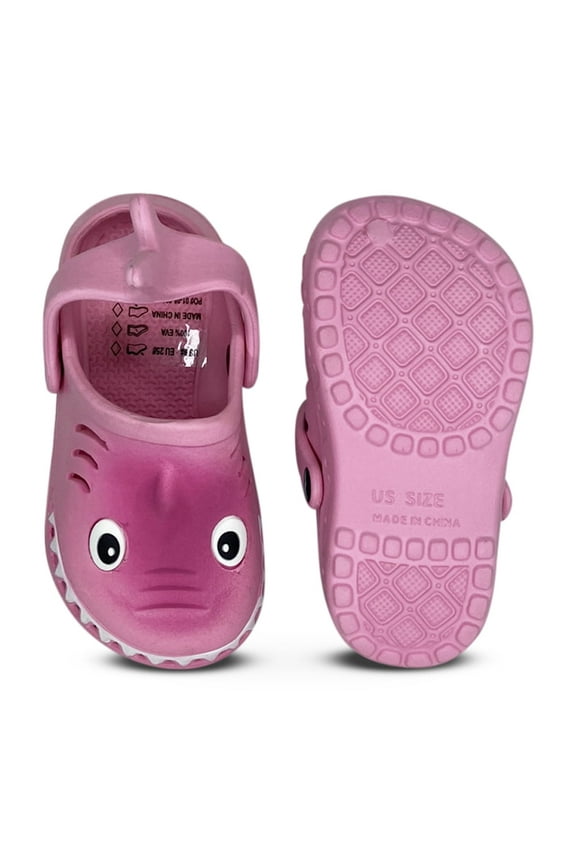 Norty Toddler Kids Boy's & Girl's Fun Slip-On Sandal Slipper Clog Shoes