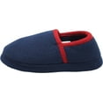 thumbnail image 1 of Norty Toddler Little and Big Boy's Kids Fleece Memory Foam Slip On Indoor Slippers Shoe, 1 of 21