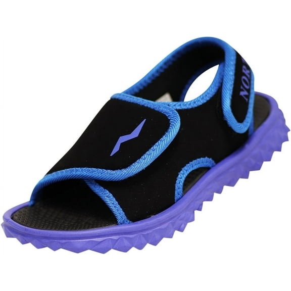Norty Unisex Toddler Boys Girls Adjustable Strap Secure Fit Sport Sandal