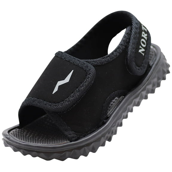 Norty Unisex Toddler Boys Girls Adjustable Strap Secure Fit Sport Sandal