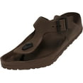 thumbnail image 1 of Norty Women's Flip Flop Sandals Lightweight Flip Flops - Runs 2 Sizes Small 42012-7B(M)US (Brown), 1 of 7