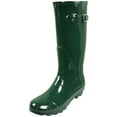 thumbnail image 1 of Norty Women’s Hurricane Rain Boots – Waterproof High-Calf Length 13 inch Rubber Winter Spring and Garden Boots - Runs 1/2 size large, 1 of 7