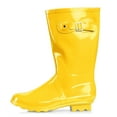 thumbnail image 1 of Norty Women's Hurricane Rain Boots – Waterproof Mid-Calf Length 11 inch Rubber Winter Spring and Garden Boots - runs a 1/2 size large, 1 of 4