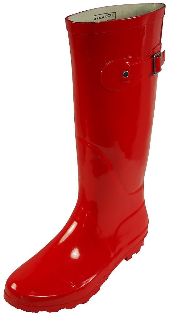 NORTY Women's Knee-High Rain Boots Size Burundi Ubuy